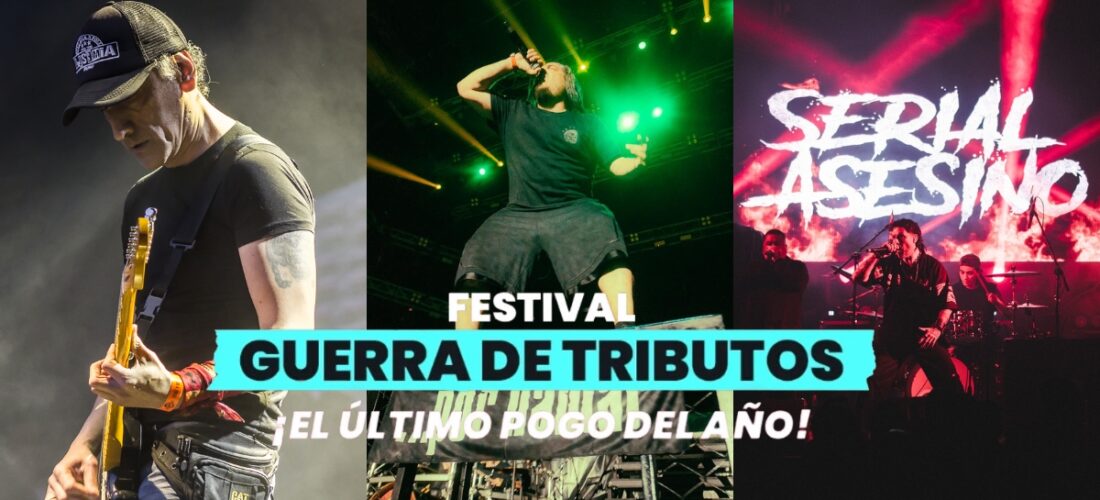  Festival Guerra de Tributos: leyendas del rock, tributos y un pogo final para cerrar el año